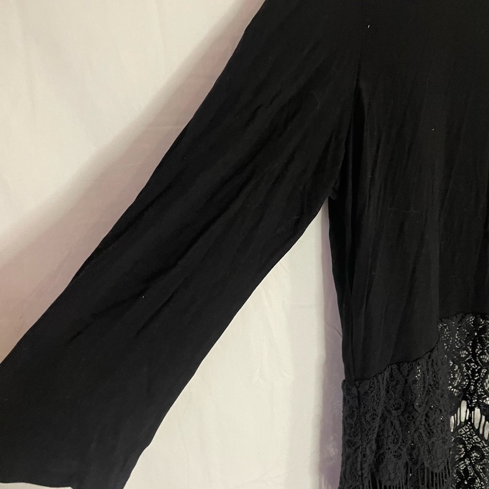 Crazy Train Black lace cardigan - Picture 6 of 6